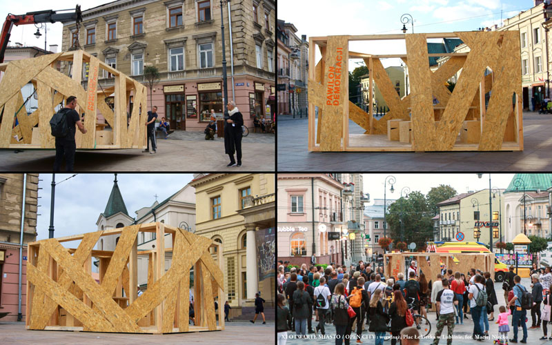 Adrien Sina, Democracy Pavilion, Lublin